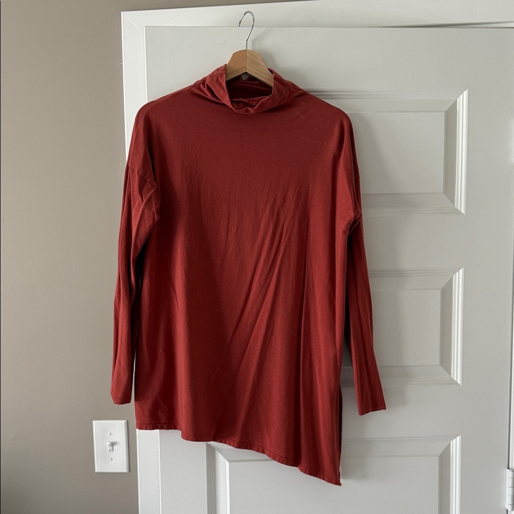 Eddie Bauer Women's Brick Red Tunic